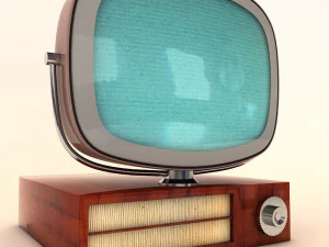 oude tv 3D Model