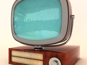 oldtv 3D 모델
