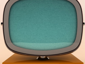 oldtv 3D 모델