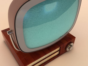 oldtv 3D 모델