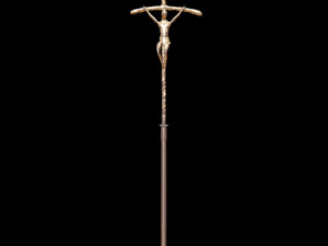popes crucifix 3D Model