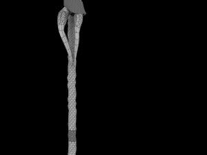 popes crucifix 3D Model