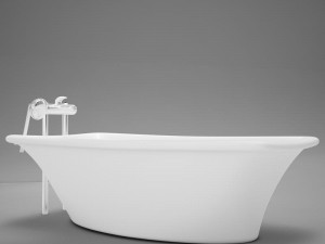 moder clasic hot tub 3D Model