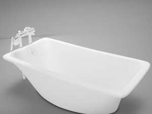 moder clasic hot tub 3D 모델