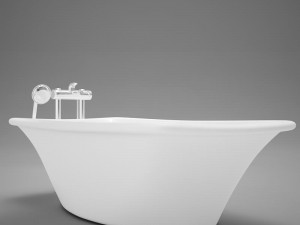 moder clasic hot tub 3D 모델