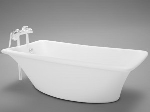 moder clasic hot tub 3D 모델