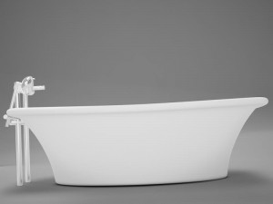 moder clasic hot tub 3D 모델
