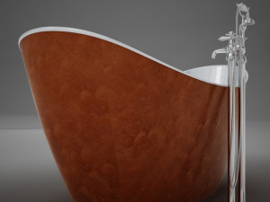 heritage hylton copper bath 3D मॉडल
