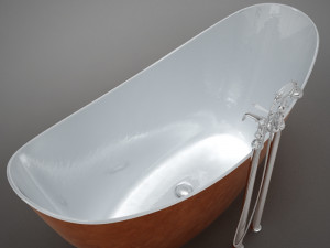 heritage hylton copper bath 3D मॉडल