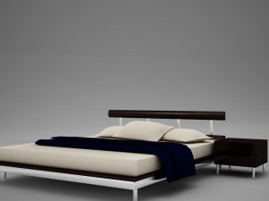 bedroom 3D 模型