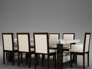 dinning 3D Model