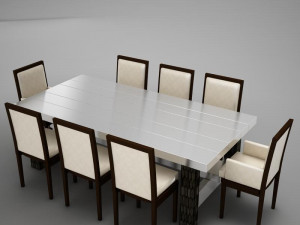 dinning 3D Model