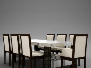 dinning 3D Model