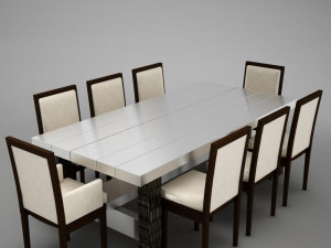 dinning 3D Model
