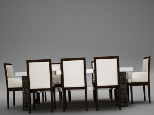 dinning 3D Model