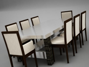 dinning 3D Model
