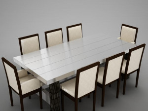dinning 3D Model