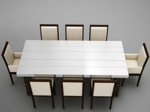 dinning 3D Model