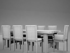 dinning 3D Model