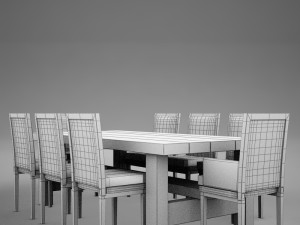 dinning 3D Model