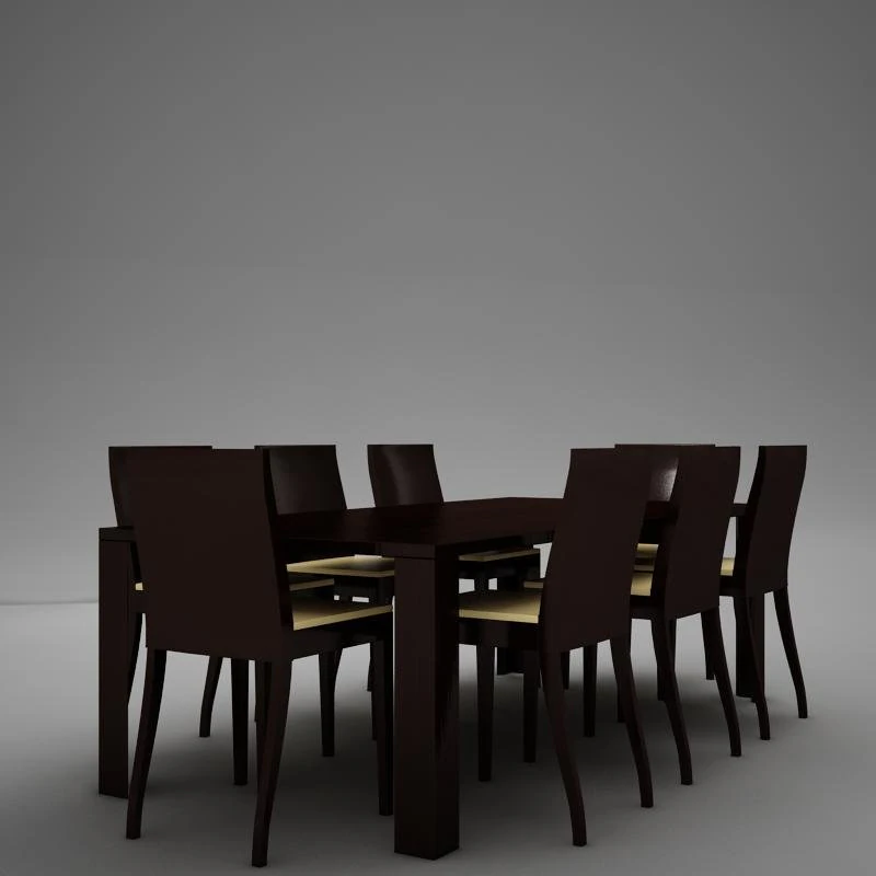 dinning06 3D Model .c4d .max .obj .3ds .fbx .stl .blend 