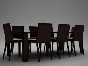 dinning06 3D Model