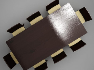 dinning06 Modello 3D