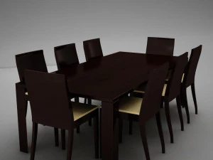 dinning06 3D Model