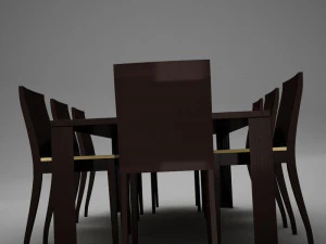 dinning06 3D Model