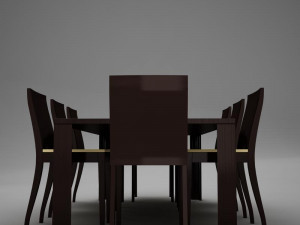 dinning06 Modello 3D