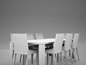 dinning06 Modello 3D