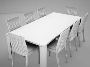 dinning06 3D Model