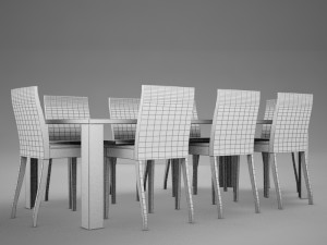 dinning06 Modello 3D