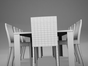 dinning06 Modello 3D