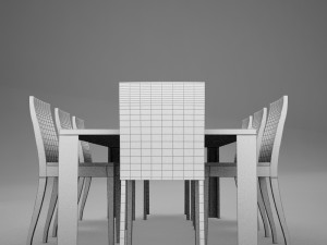 dinning06 Modello 3D