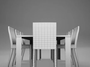 dinning06 3D Model