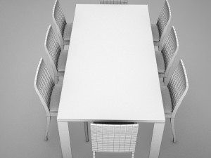 dinning06 Modello 3D