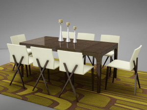 comedor Modelo 3D