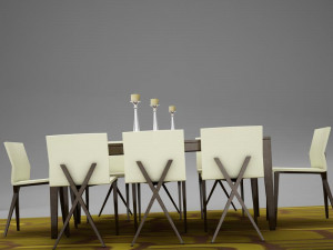 comedor Modelo 3D