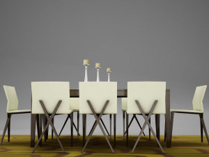comedor Modelo 3D