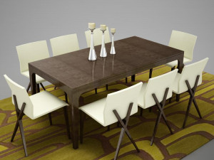comedor Modelo 3D