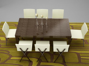 comedor Modelo 3D