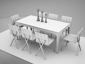 comedor 3D Model