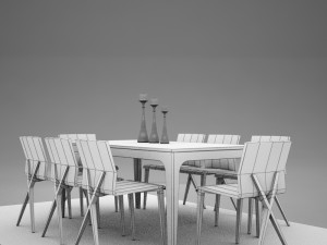 comedor Modelo 3D