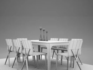comedor 3D Model