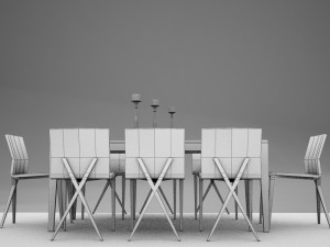 comedor Modelo 3D