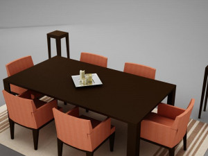 dinning06 3D 모델