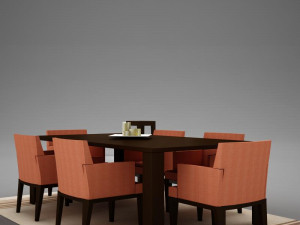 dinning06 3D 모델