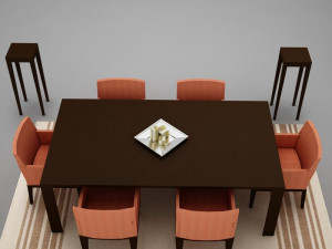 dinning06 3D 모델