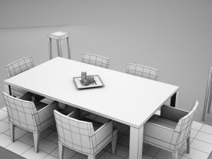 dinning06 3D 모델